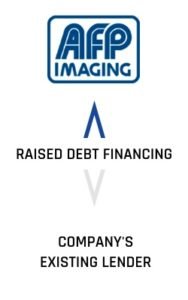 AFP Imaging Corp. Raised Debt Financing Company's Existing Lender
