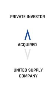 Private Investor Acquired United Supply Company