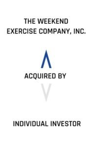 The Weekend Exercise Company, Inc. Acquired By Individual Investor